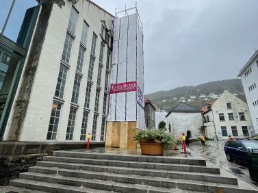 stillas prosjekt Bergen bibliotek